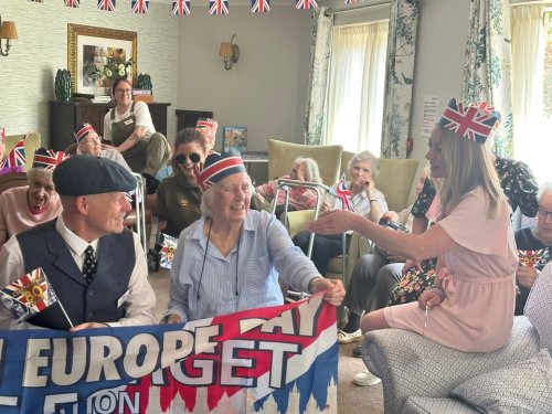 Carousel post from Martlet Manor Care Home.