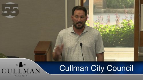 Video post from City of Cullman - Government.