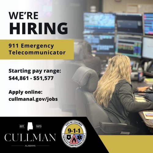Photo post from City of Cullman - Government.