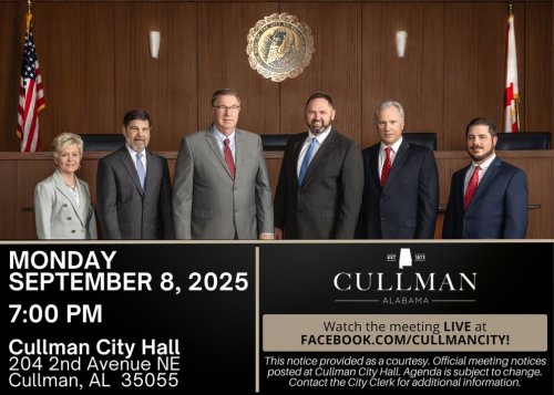 Photo post from City of Cullman - Government.