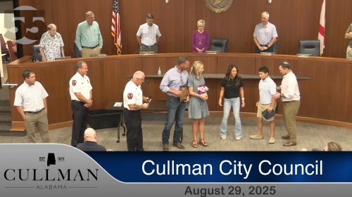 Video post from City of Cullman - Government.