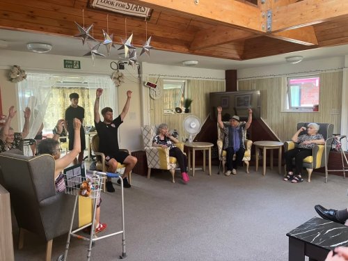 Carousel post from Kingsleigh Care Home.
