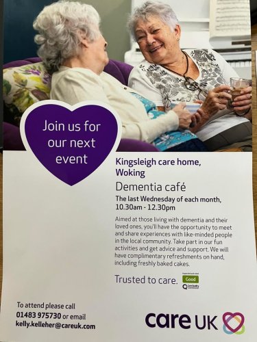 Photo post from Kingsleigh Care Home.