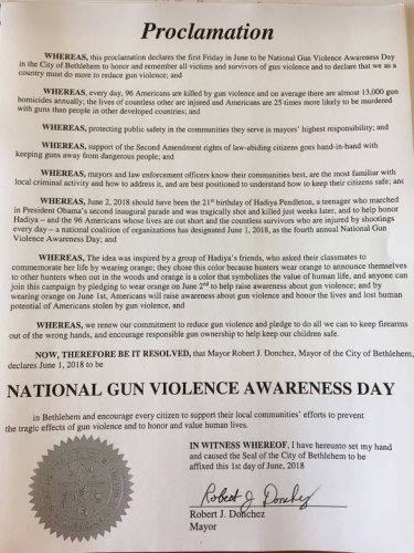 Photo post from City of Bethlehem.