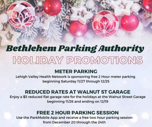 Photo post from City of Bethlehem.