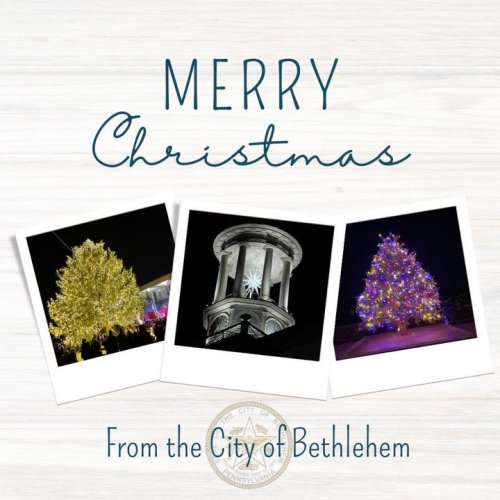 Photo post from City of Bethlehem.