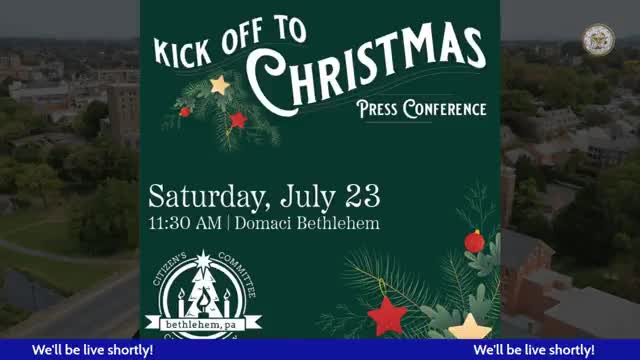 Video post from City of Bethlehem.