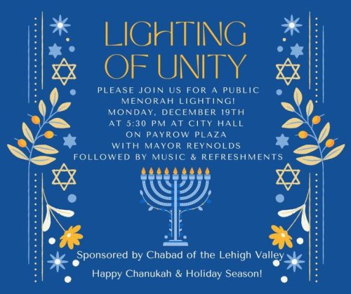 Photo post from City of Bethlehem.