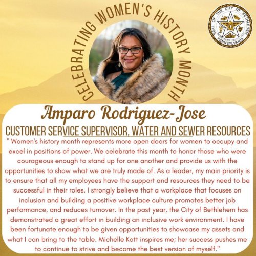 Photo post from City of Bethlehem.