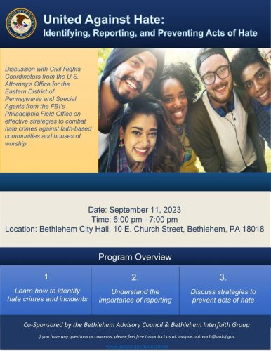 Photo post from City of Bethlehem.