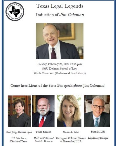 Photo post from Litigation Section of the State Bar of Texas.