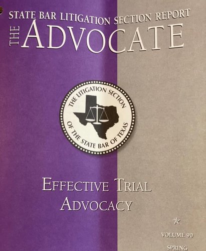 Photo post from Litigation Section of the State Bar of Texas.