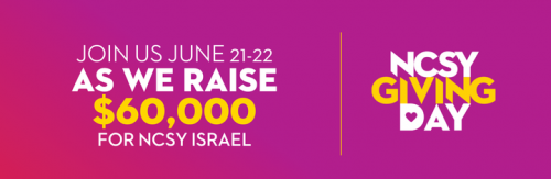 Photo post from NCSY Israel.