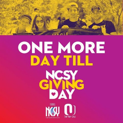 Photo post from NCSY Israel.