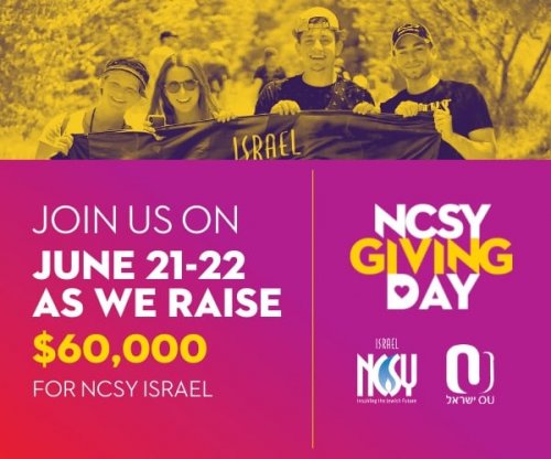 Photo post from NCSY Israel.