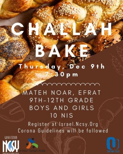 Photo post from NCSY Israel.