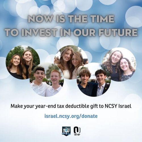 Photo post from NCSY Israel.