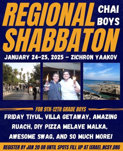 Photo post from NCSY Israel.