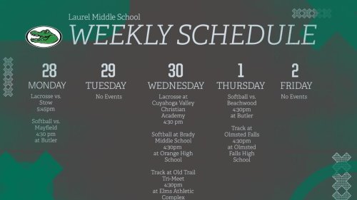 Photo post from Laurel School Athletics.