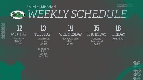 Photo post from Laurel School Athletics.