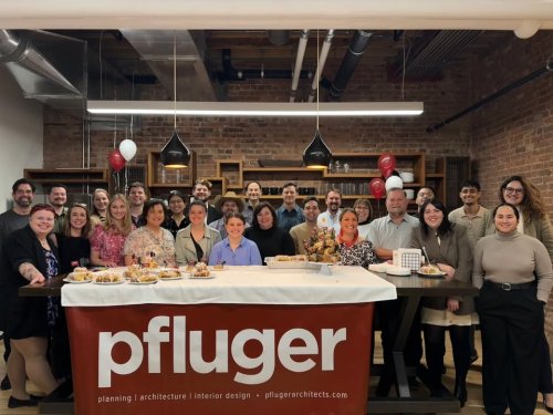 Carousel post from Pfluger Architects.