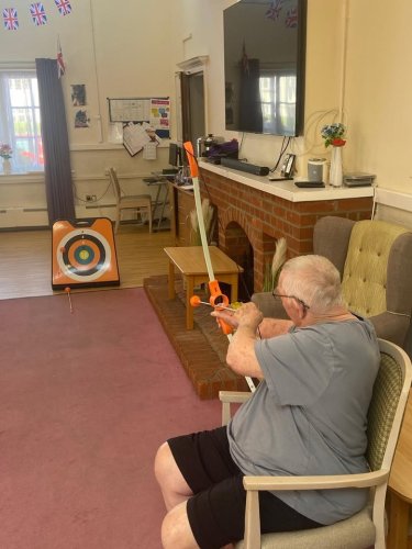 Carousel post from Tiltwood care home.