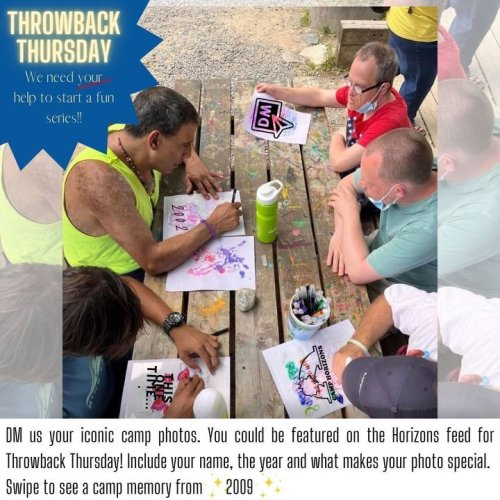 Carousel post from Horizons - Camp Horizons.