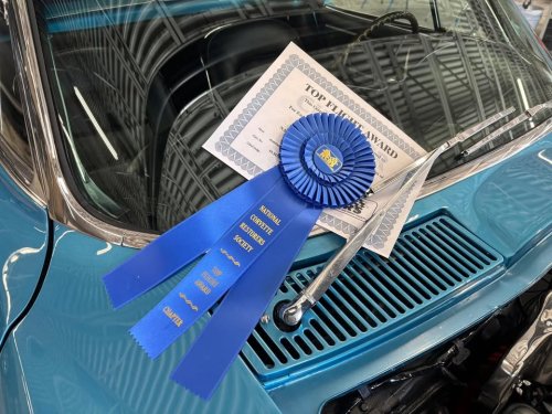Carousel post from Ohio Corvettes and Muscle Cars.
