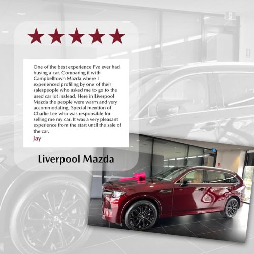 Photo post from Liverpool Mazda.