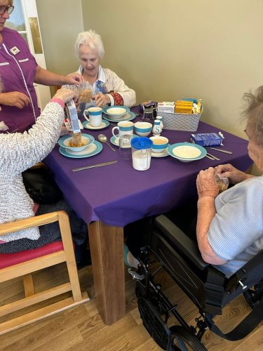 Carousel post from Collingwood Court care home.