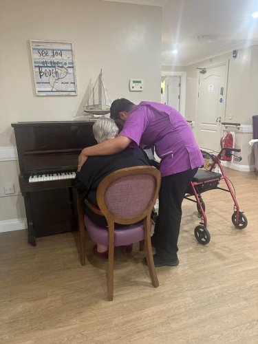 Photo post from Collingwood Court care home.