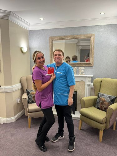 Carousel post from Collingwood Court care home.