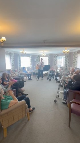 Video post from Collingwood Court care home.