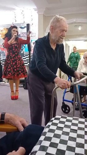 Video post from Collingwood Court care home.