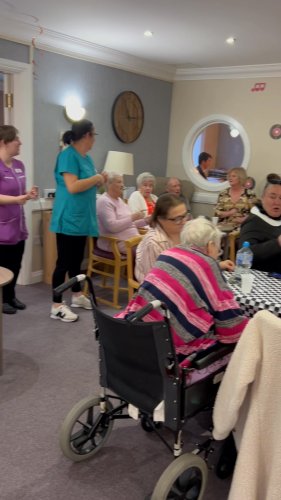 Video post from Collingwood Court care home.