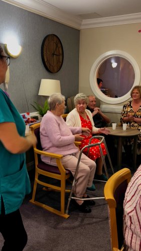 Video post from Collingwood Court care home.
