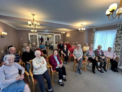Carousel post from Collingwood Court care home.