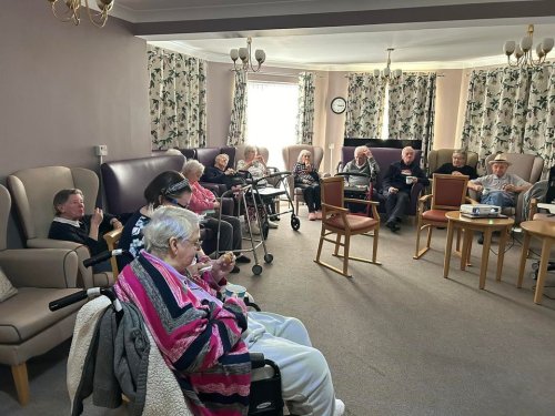 Carousel post from Collingwood Court care home.