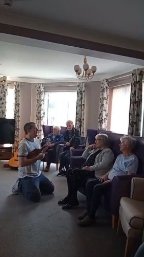 Carousel post from Collingwood Court care home.