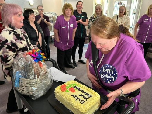 Carousel post from Collingwood Court care home.