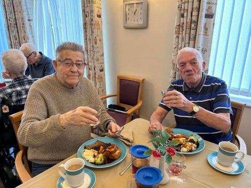 Carousel post from Collingwood Court care home.