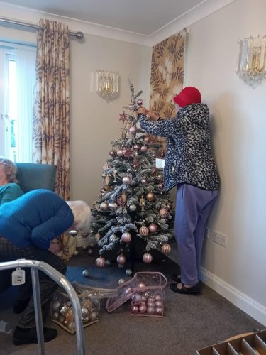 Carousel post from Collingwood Court care home.