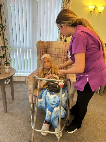 Carousel post from Collingwood Court care home.