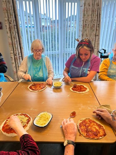 Carousel post from Collingwood Court care home.