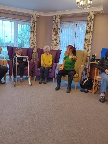 Carousel post from Collingwood Court care home.