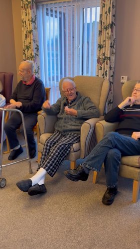 Video post from Collingwood Court care home.