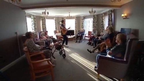 Video post from Collingwood Court care home.