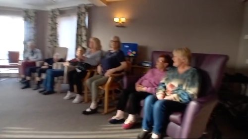 Video post from Collingwood Court care home.