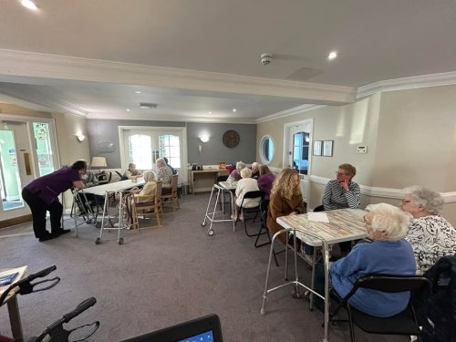 Carousel post from Collingwood Court care home.