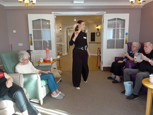 Carousel post from Collingwood Court care home.